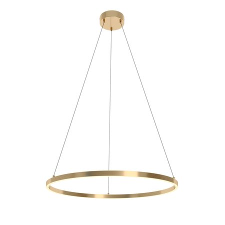 AFX Glo 36" LED Pendant Light - Satin Brass - 3000K GLOP36L30D1SB